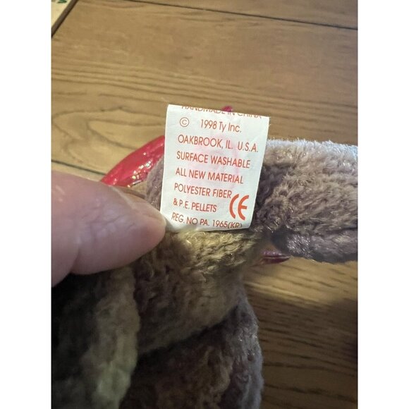 TY Beanie Baby Scorch the Dragon 1998 Plush‎ Stuffed Animal with Tag - Picture 7 of 13